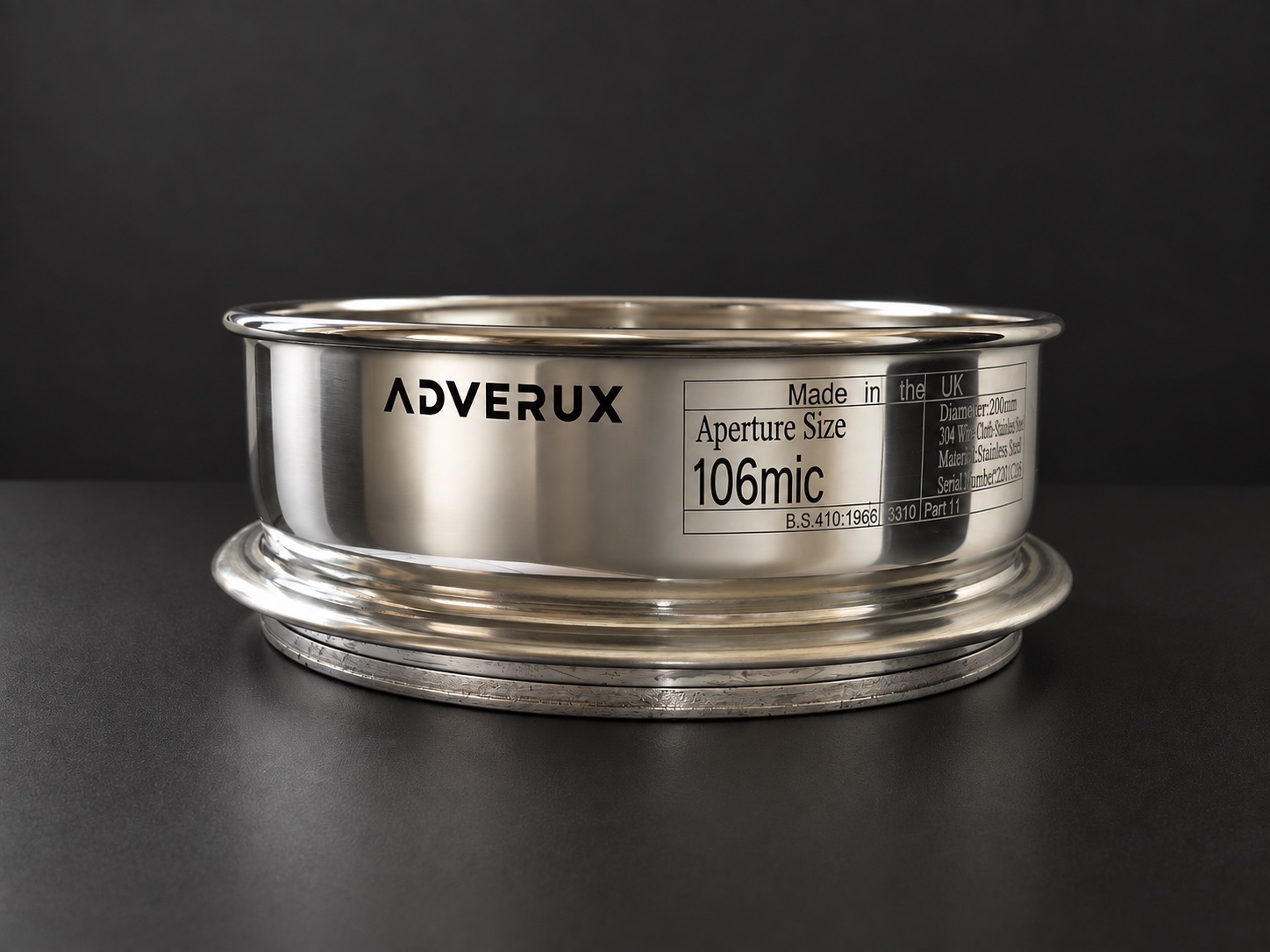 Tamis métallique ADVERUX® de 106 µm